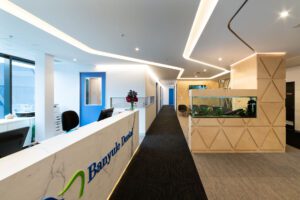 Reception Area of Banyule Dental in Greensborough