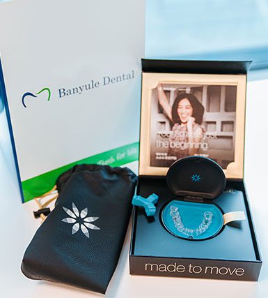 Banyule Dental sample of Invisalign clear aligner