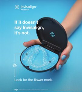 Banyule Dental sample of Invisalign clear aligner