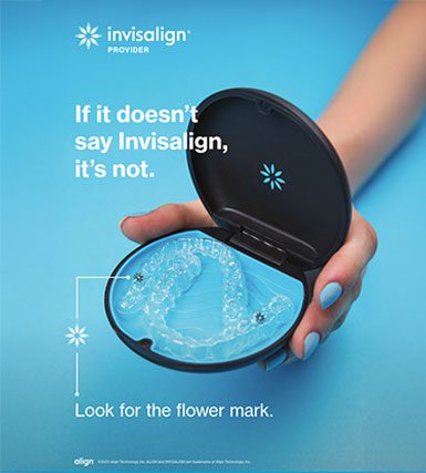 Banyule Dental sample of Invisalign clear aligner